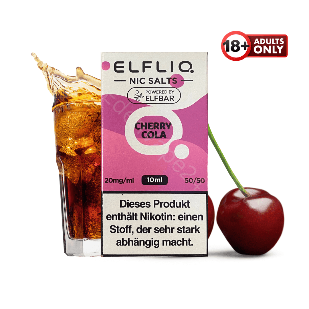 Elfbar Elfliq - Cherry Cola - 20mg Liquid - EdenVape24